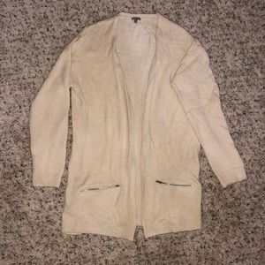 Cream cardigan